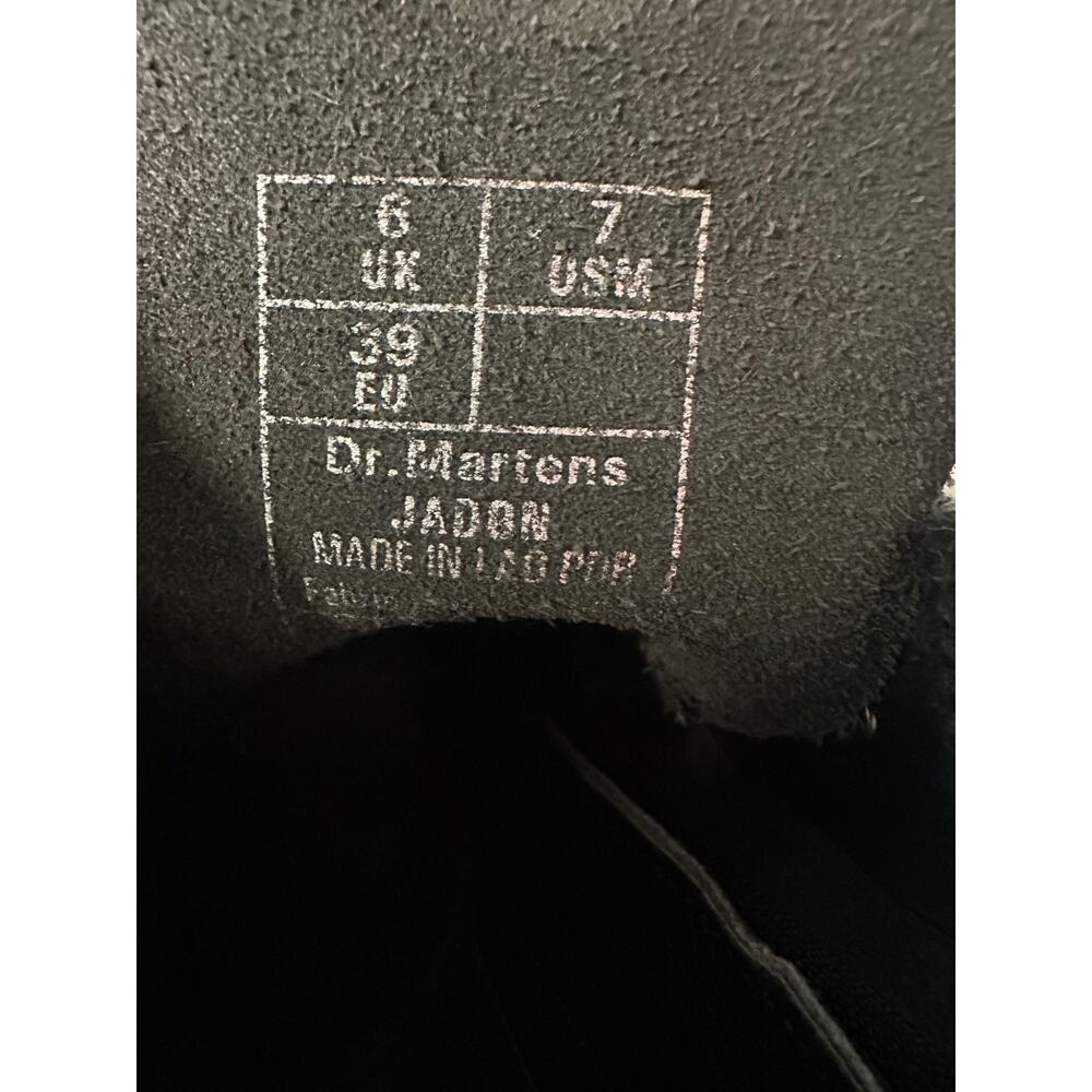 Dr. Martens Jadon Platform Boots Black Sz USM 7 - Picture 6 of 6